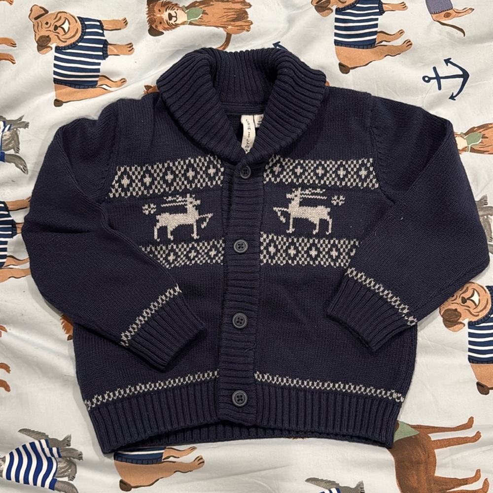 Janie and Jack Boys Sweater size 3